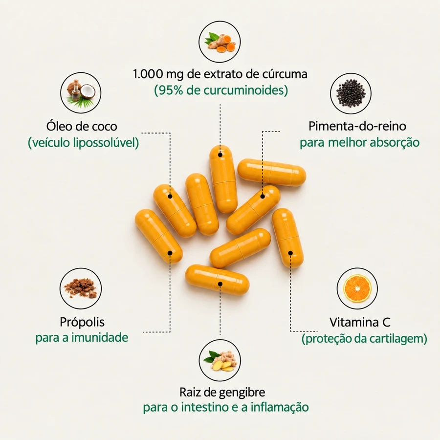 Cúrcuma Concentrada (1.000 mg), imagem 3